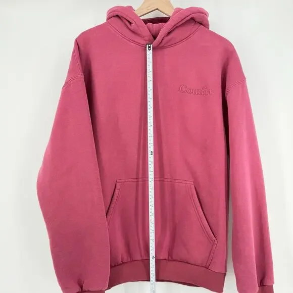 Comfrt Set Berry Minimalist L Hoodie Sweatpants Aesthetic Weighted Loungewear - Picture 11 of 12